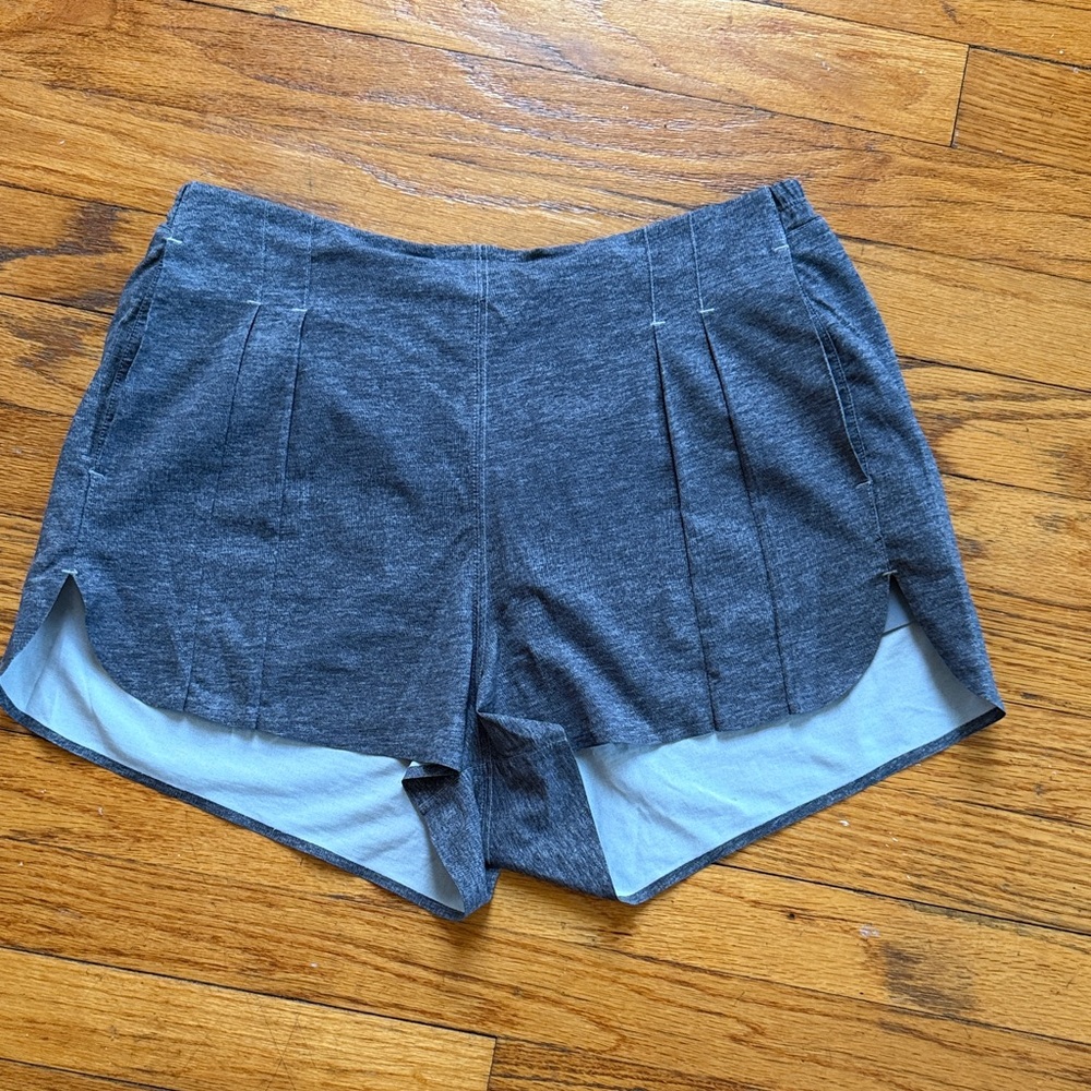 Lululemon Athletica Heather Gray Athletic Shorts